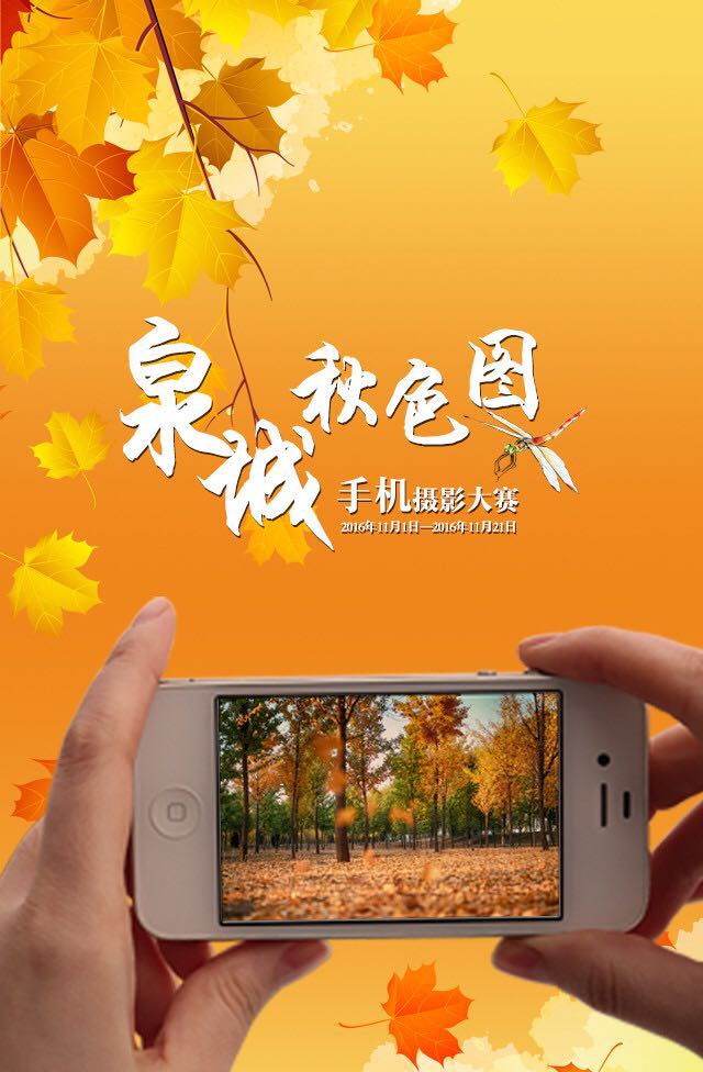 微信投票，泉城秋色图手机摄影大赛投票案例