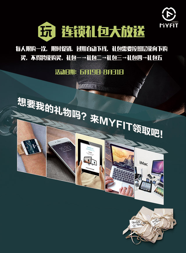 微信连锁1一MYFIT大抽奖小程序游戏开发案例